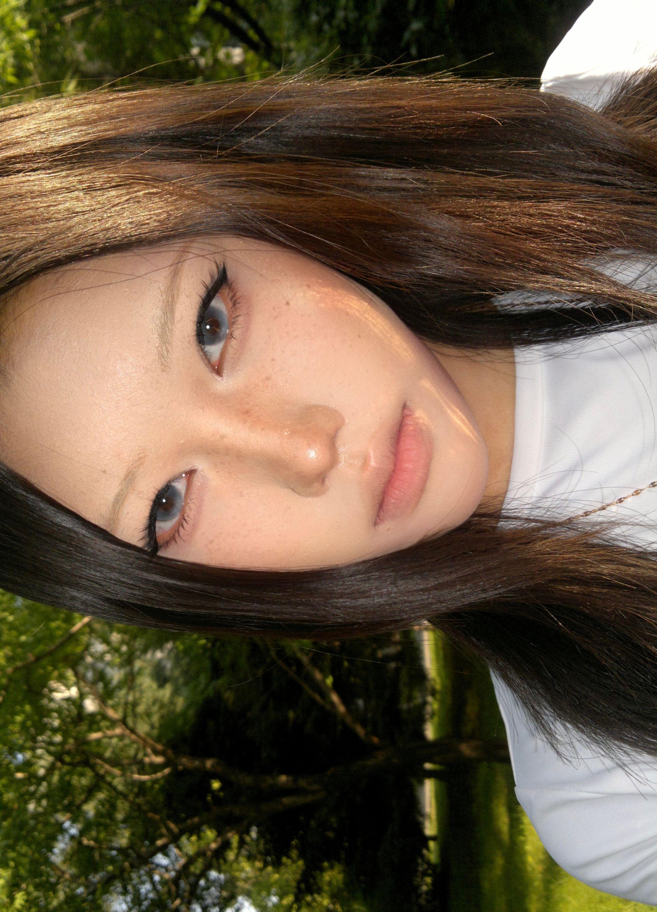 水一条喵喵喵#黄黑皮 #妆面记录 #我长头发了