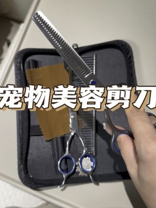 【宠物美容神器!新手也能轻松搞定长毛宝贝✨】  养长毛主子的看过来!这组小剪刀简直是铲屎官必备法宝💯  每次洗完澡随手修两下 毛孩子瞬间清爽不邋遢👑 尤其眼睛周围长发容易扎眼 修完泪痕都变淡了 圆头设计超安心 怎么剪都不会伤到皮肤 手残党也能秒上手 再也不用总跑美容院啦🐾  #养宠必备好物 #宠物美容 #长毛宠物护理 #铲屎官的快乐