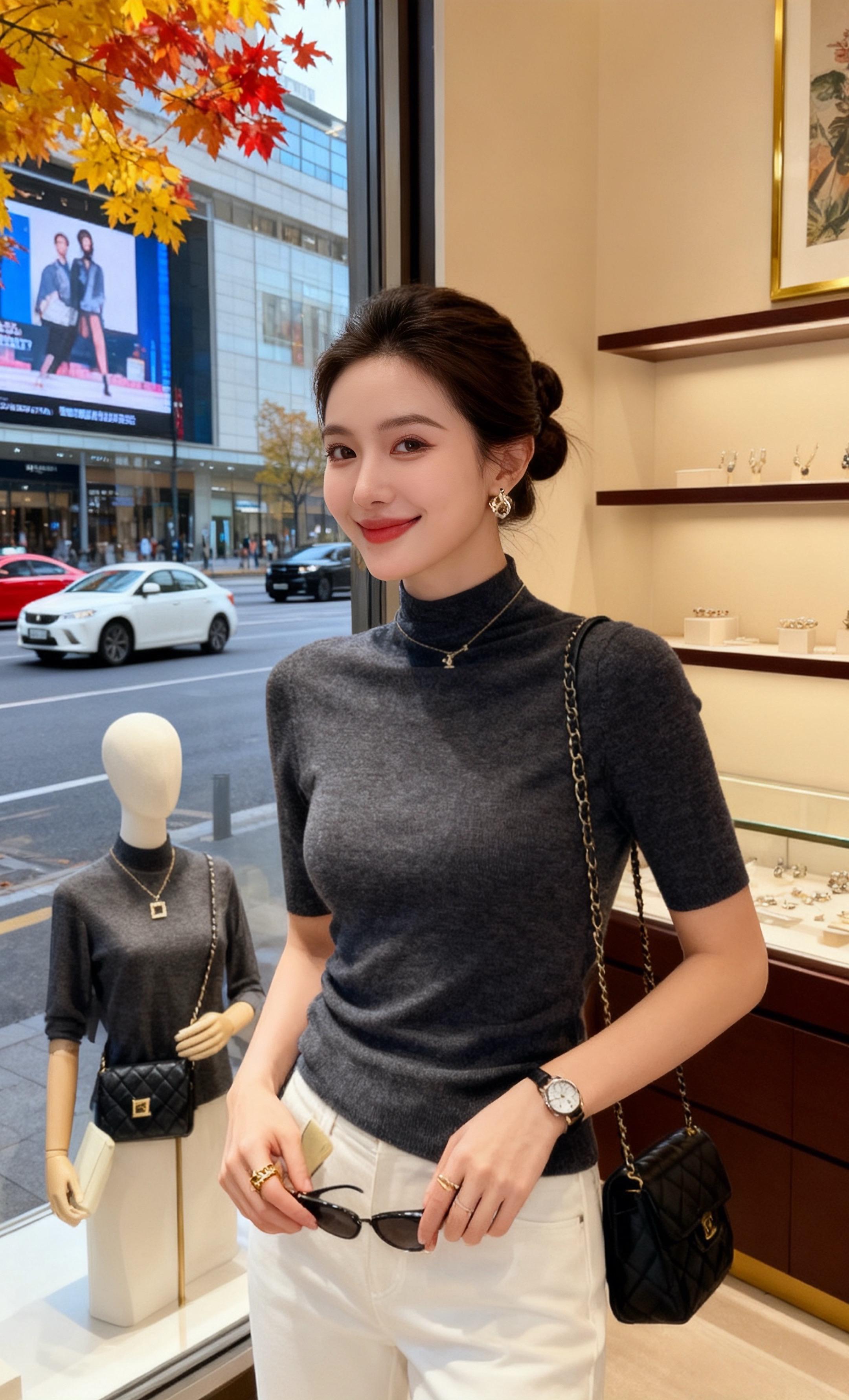 #针织衫#气质穿搭 #穿搭 #今天穿什么#时尚百搭 @巨量千川 @DOU+小助手 @@DOU+上热门