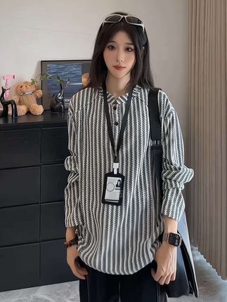 #长袖t恤 #秋季上新 #多色可选 #宽松版型 #男生