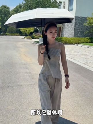 一会晴一会雨的天,这把迷你伞真的出门必备!#遮阳防晒 #夏日必备 #晴雨两用伞 #遮阳伞 #太阳伞