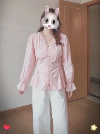 #蕾丝长袖 #拼接上衣 #时髦精 秋装大码女装法式蕾丝拼接长袖衬衫女显瘦上衣#显瘦衬衫 #时尚女装