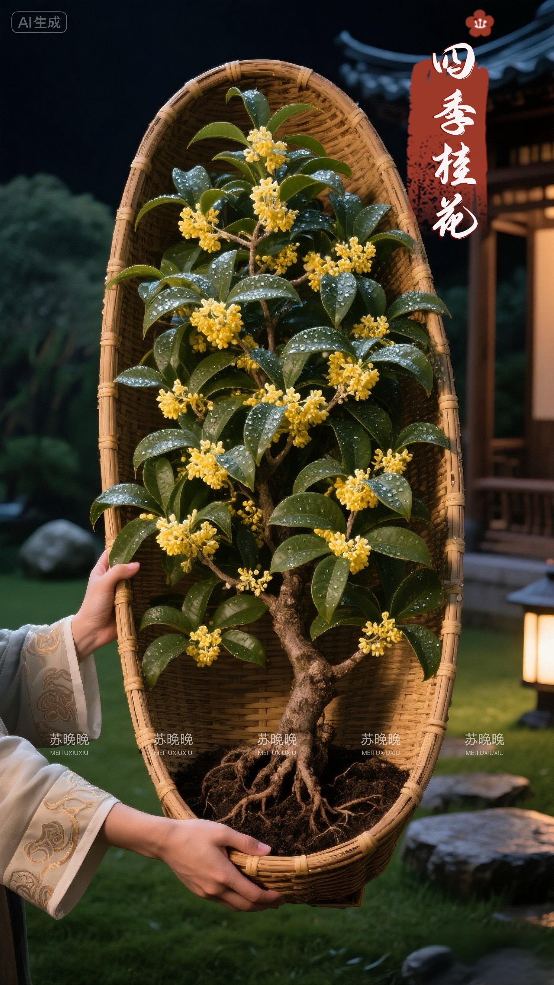 被邻居追着问的四季桂花盆栽🌼 家人们谁懂啊!自从入手了这盆四季桂花盆栽,家里天天都是桂花香,邻居来我家都被香迷糊了,追着问我在哪买的~ 它可不是普通的桂花,一年365天超长待机开花,不用等秋天,随时都能把桂花香“打包”回家。自带花苞发货,到手就能感受到扑鼻的甜香,真的超有成就感。而且它超级好养,新手小白闭眼入,只要给点阳光和水,就能茁壮成长。 放在客厅,它是提升格调的氛围感,摆在阳台,瞬间变身温馨小花园。现在入手超划算,把四季的芬芳带回家吧! 备注:作品由Ai生成,具体以实物为准 #四季桂花 #四季桂花树 #我的花花草草🌸🌸 #爱生活爱养花 #室内绿植
