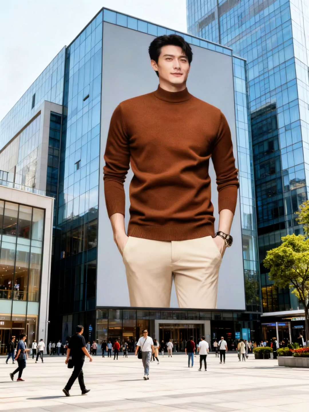 #秋冬穿搭 #男士穿搭 #时尚穿搭 #今天穿什么 #针织衫