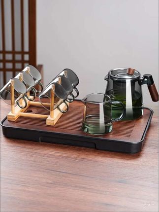 #泡茶壶套装 #泡茶壶 #玻璃泡茶壶套装 #玻璃茶具 #茶壶茶具
