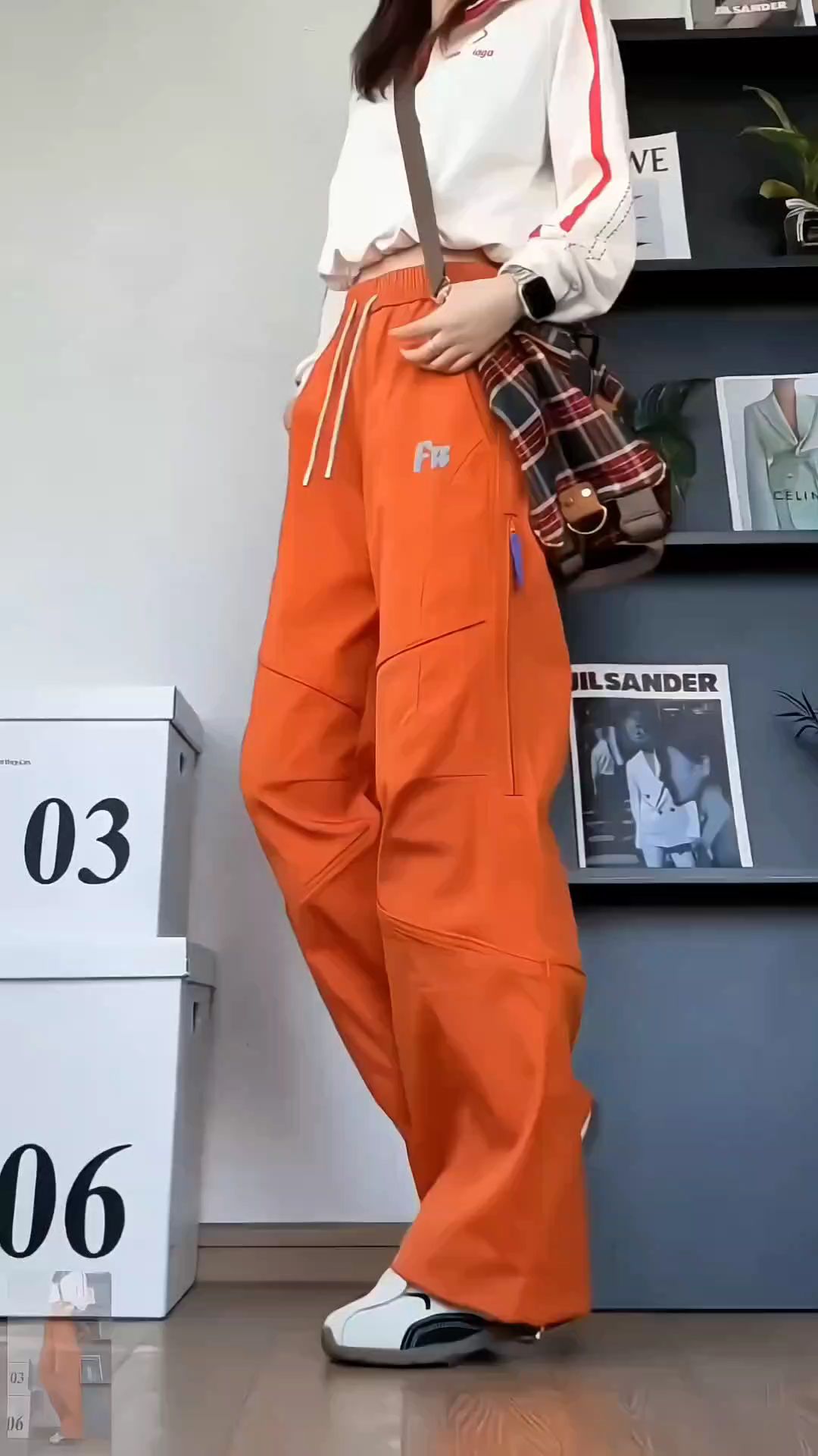 #新款上新 秋季三防解构机能冲锋裤男女潮牌印花户外登山裤宽松美式休闲长裤#冲锋裤 #男女同款 #户外穿搭 #三防面料