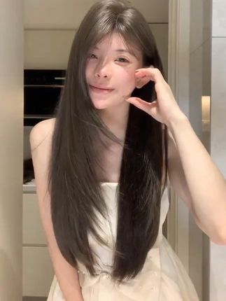 不闷头不勒头的免发网假发来咯#发型分享 #免发网假发#假发推荐#当我第一次戴假发 02