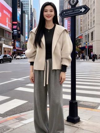#秋冬穿搭新鲜感在线 #优雅气质 #时尚休闲穿搭 @DOU+小助手