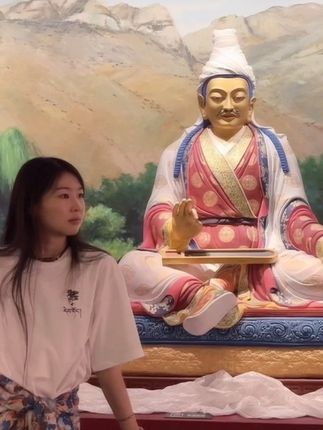 你瞧,我遇到了谁 #吞弥桑布扎 #藏文化