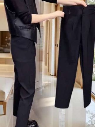 #秋季穿搭 #大码女装 ##高品质女裤 #西装裤女 #显瘦又百搭