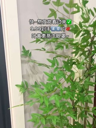 【到手40片】这价格也太香了吧!打工人刷手机、盯电脑后敷一片,敷完眼睛又暖又放松,也太安逸了~#萱草蒸汽眼罩#蒸汽眼罩#爱眼护眼 #缓解眼疲劳 #超便宜超划算