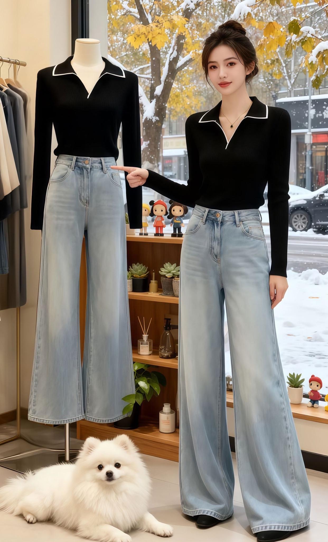 《秋意服装店的秘密》秋雨敲打着落地窗,将街道晕染成暖黄的油画。她站在自己的服装店里,指尖指向橱窗里那套黑针织衫配牛仔半裙的穿搭——领口的白边像秋阳下的第一缕光,牛仔的纹路藏着旧时光的柔软。  她总觉得,每件衣服都该有故事。就像此刻趴在地板上的白猫“绵绵”,正仰头望着她,瞳孔里映着衣架上晃荡的衣摆。  街角咖啡馆的香气漫进来,和店里的花香、布料的气息揉在一起。林晚想起第一个穿上这套衫裙的女孩,说要去见分别三年的恋人。而现在,她指着穿搭的手,轻轻顿住——玻璃门外,那个熟悉的身影撑着伞,正望进这满室秋意里。#秋季日常实用穿搭思路分享#秋冬都市硬核穿搭#秋冬穿搭新鲜感在线#轻松摆脱路人感的韩系穿搭#秋冬买衣服如何避雷@抖加🔥上热门🔥dou+🔥热点宝
