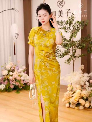 #新中式旗袍裙#新中式旗袍连衣裙 #旗袍连衣裙 #旗袍裙 #旗袍