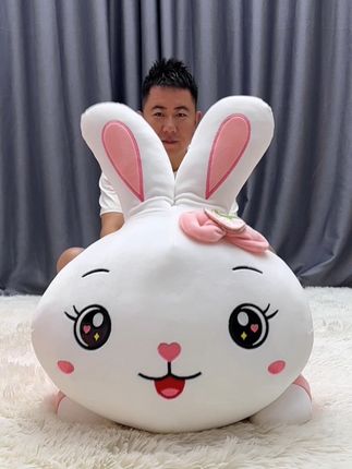 我的心告诉我,他只选择你#给女朋友送礼物 #儿童礼物 #抱枕 #毛绒玩具 #玩偶