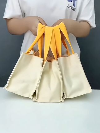 #帆布妈咪包 #方便又实用 #手提包 #水桶包 #手提帆布包