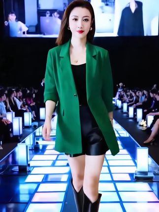 早秋西装风衣外套女#新款气质中长款大衣高级感休闲#西服#优雅气质 #高级感穿搭 #西装风衣外套