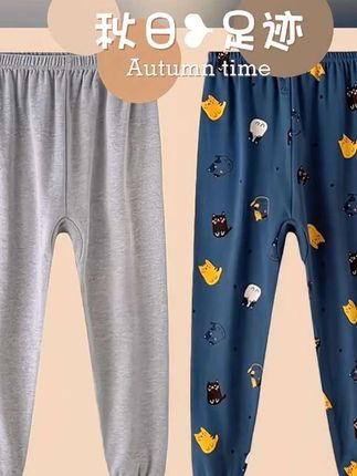 #胖童打底裤#加肥加大#宽松款男女童秋裤#冬季睡裤#舒适柔软