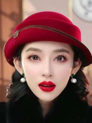 复古赫本风羊毛礼帽#优雅气质 #帽子一戴谁都不爱 #帽子 #礼帽 #羊毛帽子