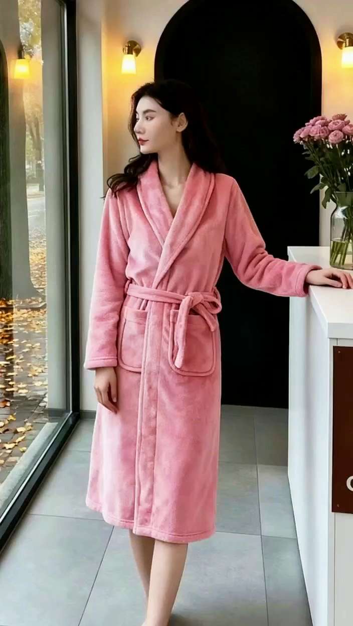 #家居服套装 #睡袍#春秋穿搭 #出游穿搭# 面料柔软舒适@抖加🔥上热门🔥dou+🔥热点宝