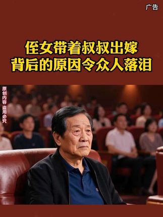 侄女带着叔叔出嫁,背后原因令人泪目#情感综艺 #情感#综艺节目#黑芝麻