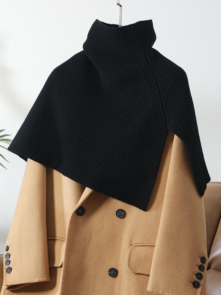 100%羊毛披肩加厚百搭#高级感穿搭 #简约穿搭 #披肩斗篷