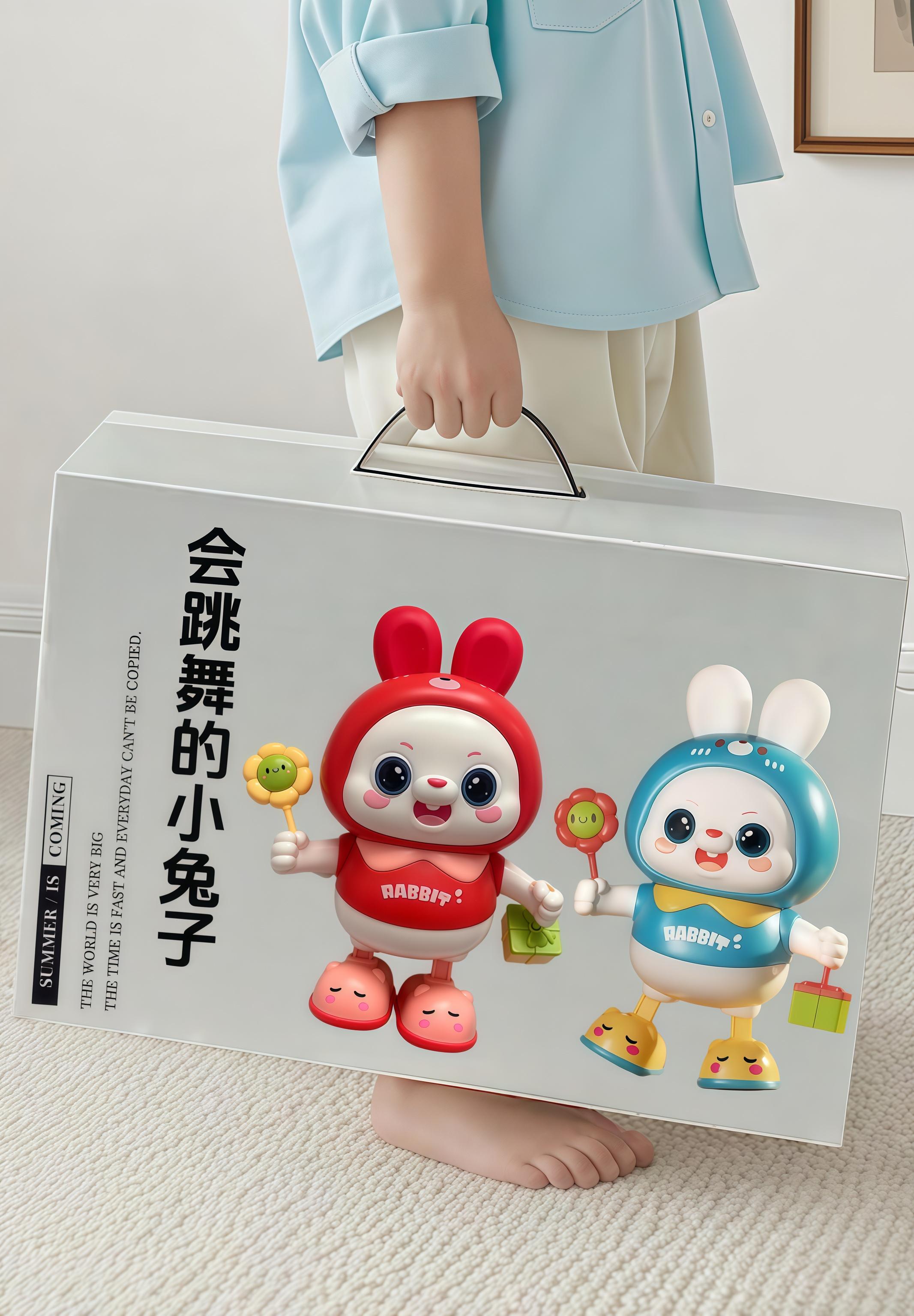 3个月后练抬头,娃哭到我崩溃… 直到挖到这只跳舞兔! 👉 音乐一响自动蹦跳,彩灯一闪娃立马盯着看 趴着追着兔子抬脑袋,脖子越练越有劲 👉 软乎乎耳朵不硌人,新生儿也能玩 哭闹时开开关,兔子一跳娃就笑,哄睡都快了! 0-1岁闭眼入,尤其3-6个月练抬头的宝妈,这钱花得值! #宝宝玩具推荐 #0-1岁早教玩具 #抬头训练神器 #哄娃神器大推荐#早教益智玩具 #婴儿玩具 @DOU+上热门 @DOU+小助手 @抖加🔥上热门🔥dou+🔥热点宝