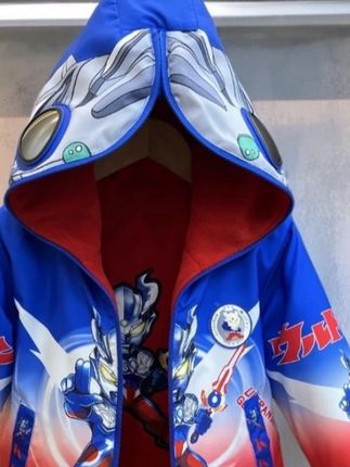 奥特曼衣服秋冬加绒加厚双面穿外套冲 #高品质童装 #运动装备 #萌娃穿搭 #户外穿搭 #潮酷穿搭