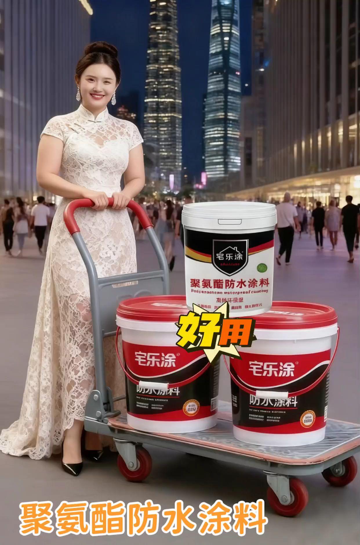 聚氨酯防水涂料。还在为漏水问题头疼?宅乐涂聚氨酯防水涂料,简直是防水界的“全能王者”!开盖即刷,无需复杂调配,小白也能轻松上手;哪里漏补哪里,精准针对漏水点,告别大面积返工;一桶能刷100平方,补漏面积大到超出想象,大桶购买性价比直接拉满;涂刷起来更是简单到飞起,自己动手分分钟搞定,省了请工人的钱。有了它,漏水烦恼直接拜拜,给你家全方位的干爽守护~ #宅乐涂防水涂料 #轻松解决漏水 #高性价比防水  #强烈推荐 #屋顶漏水