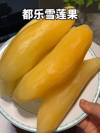 小孕妇和自律期的姐妹吃超棒!超级好吃又便宜的低卡水果:天山雪莲果!脆甜爽口,口口爆汁真的绝了!又饱腹又解馋,还没啥热量!真好!#新鲜应季水果 #水果推荐 #天山雪莲果 #雪莲果