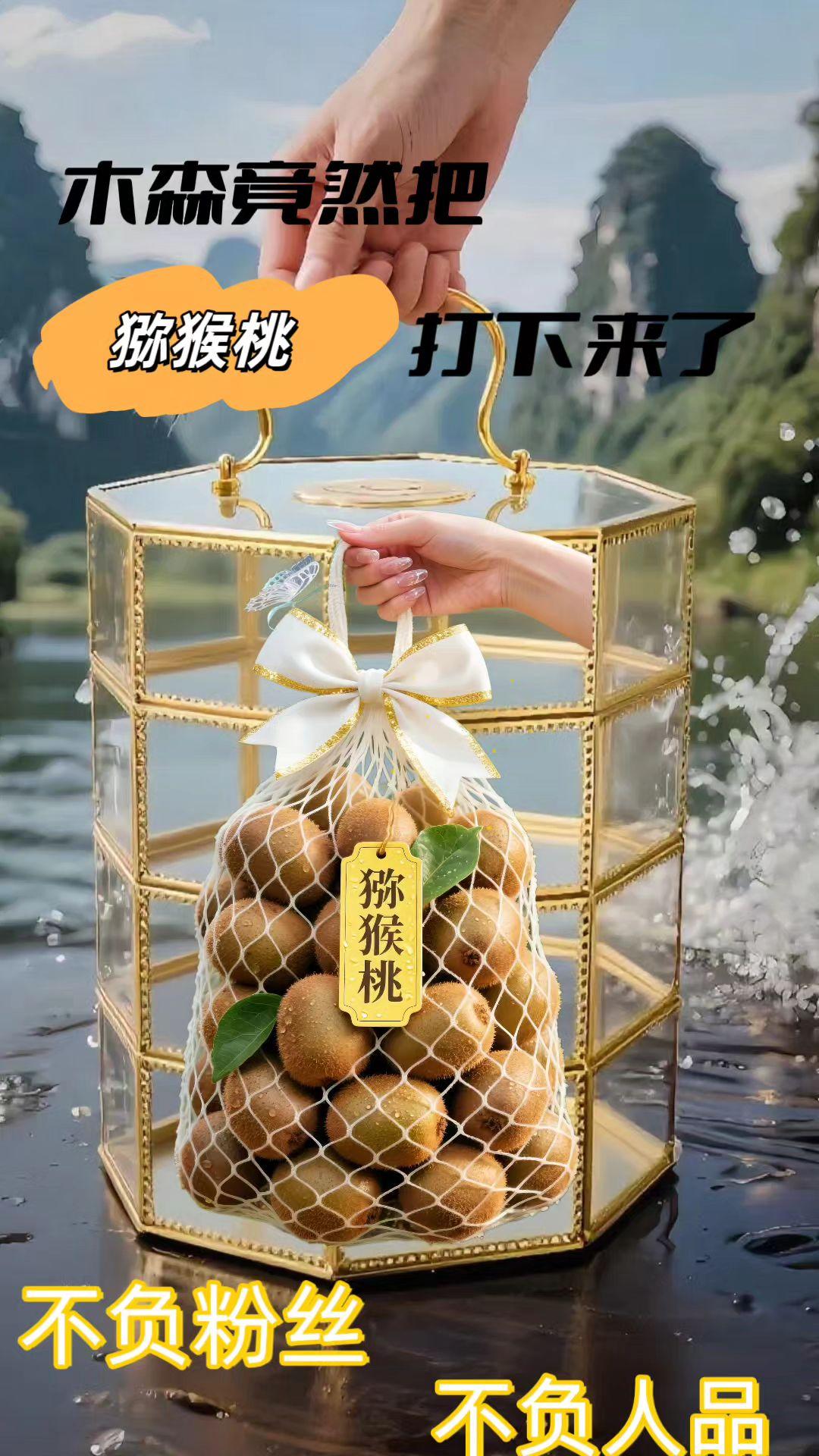 鲜甜多汁 正宗陕西眉县猕猴桃!特价来袭,快下单抢购了!