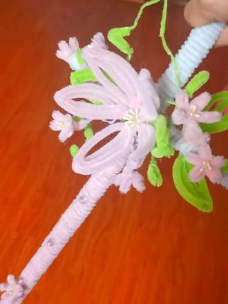 #手工桃花剑 #diy #手工 老己想要,老己得到