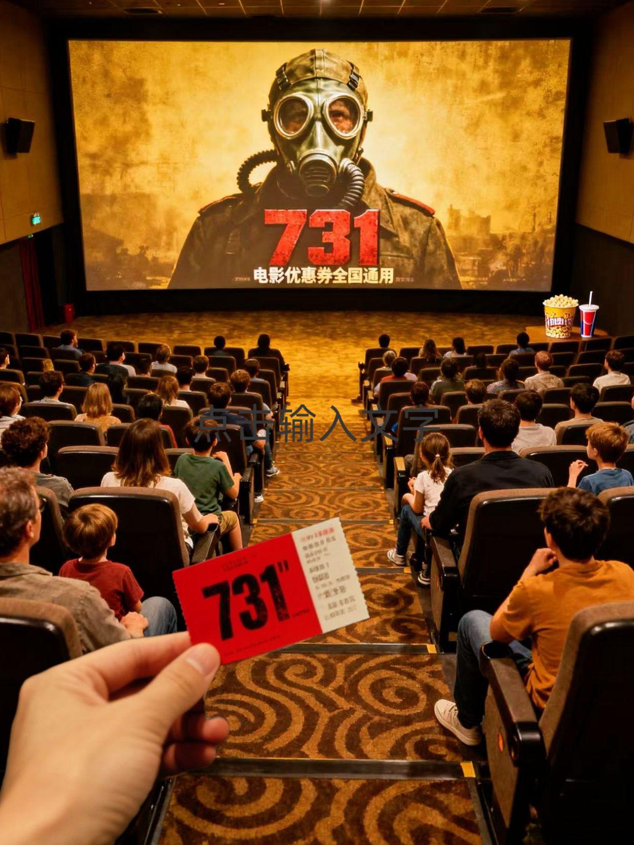 观《731》勿忘国耻 我辈自强。#外国人看电影731反映 #在华外国人自发组织观看电影731 #731观影者游河南部分景区免门票 #勿忘国耻