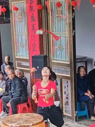 继续甩锣#锣鼓 #打鼓