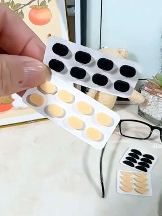 眼镜老往下掉还容易有压痕,贴上这个#海绵鼻托, 防滑还不留压印,软软的很舒服 #实用好物 #眼镜防滑海绵垫 #实用好物