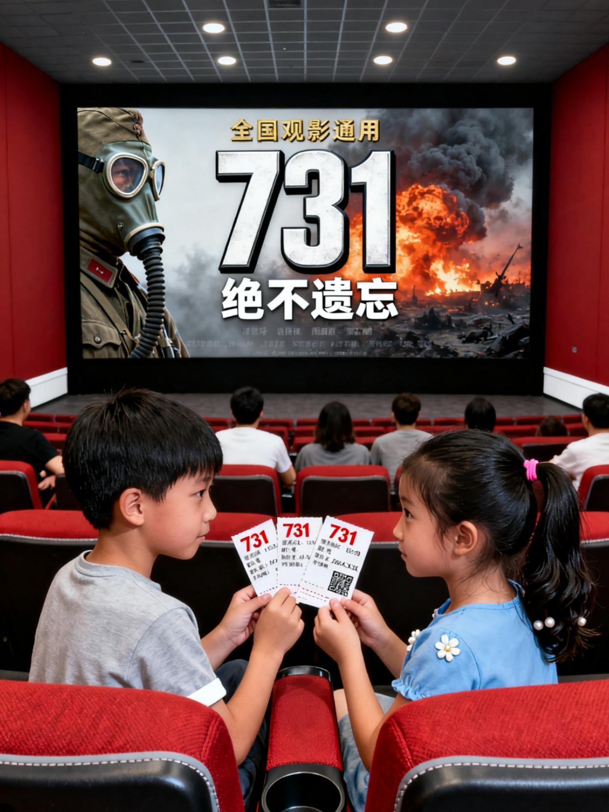 期待了好久的731 终于要上映了,周末可以带孩子去看了#新片推荐 #一起看电影 #爱国 #上热搜