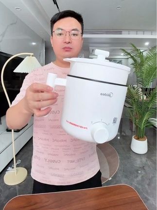 【宿舍可用】美的电煮锅多功能蒸煮一体家用迷你火锅泡面锅官方正品 #电煮锅 #多功能小电锅 #小电锅 #厨房小家电 #迷你电煮锅