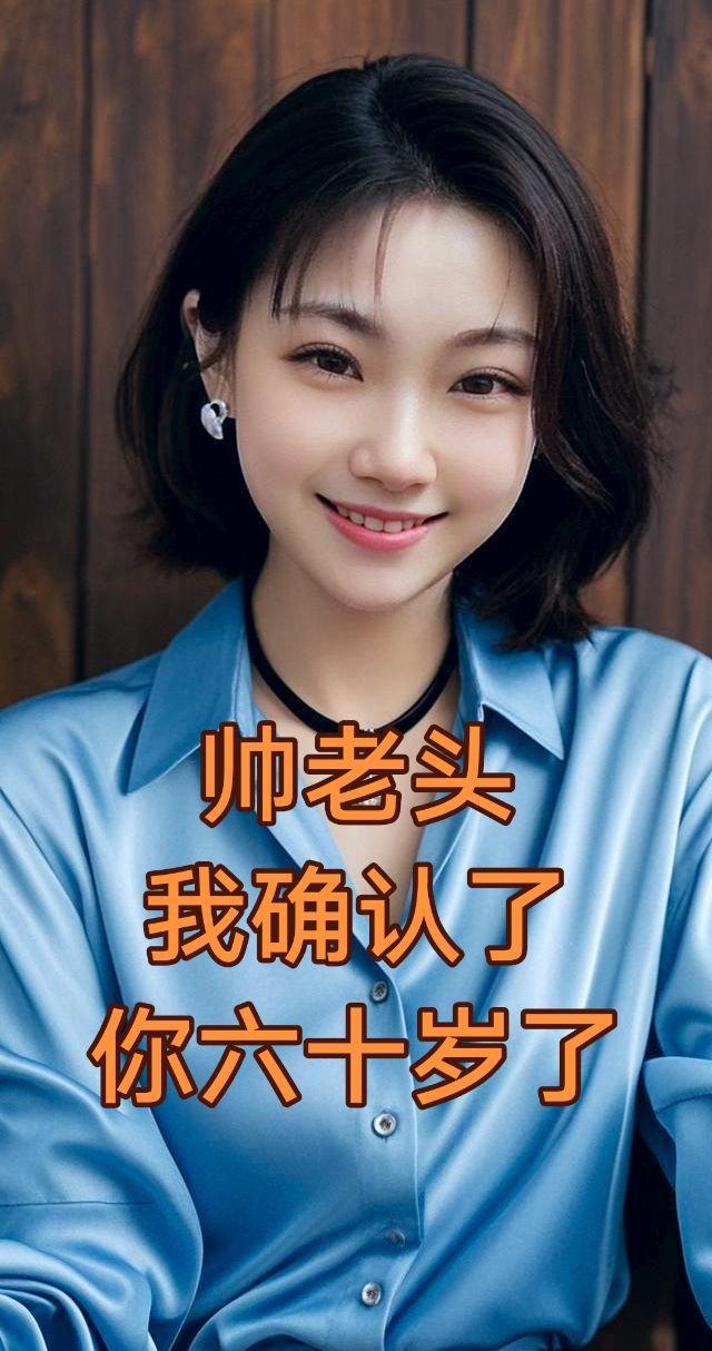 #AI蓝衫短发情