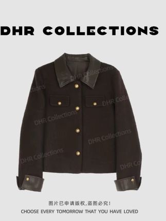 豆豆1【美拉德羊毛外套】秋冬新款复古厚款长袖毛呢上衣-580325QM#外套 #上衣穿搭 #风衣外套 #毛呢上衣 #每日分享穿搭