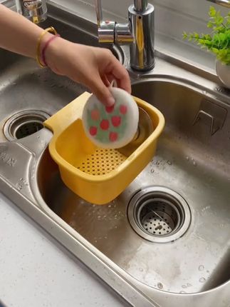 水槽沥水篮#家务好帮手 #厨房好物 #实用好物 #