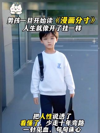 看漫画分寸,做有分寸感边界感的孩子,少走弯路#育儿