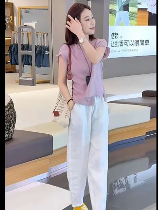 #休闲飞飞袖套装#高级感穿搭 #时尚穿搭时尚穿搭时尚 #引领时尚潮流 #高级感穿搭 #时尚气质穿搭