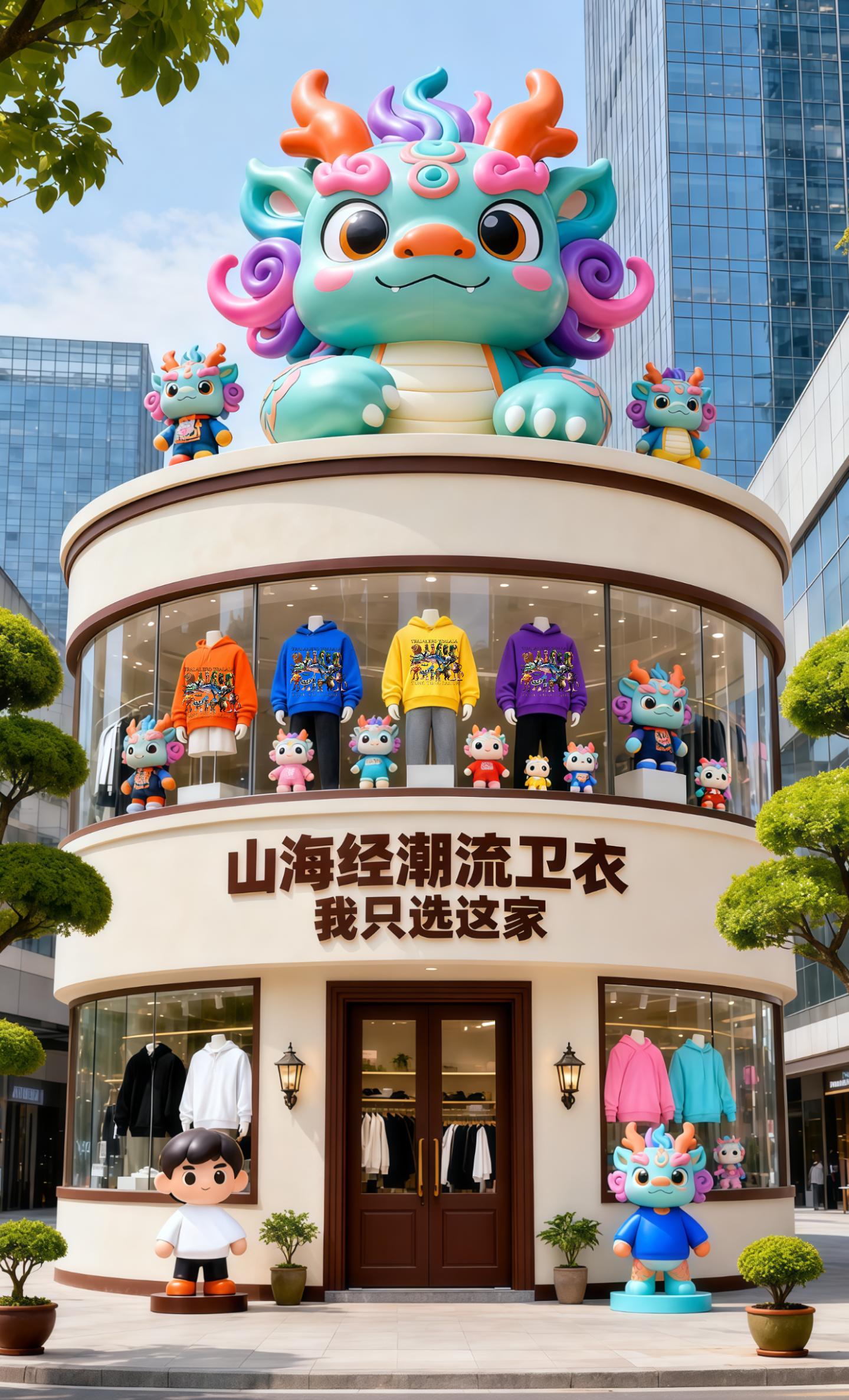 2025童款~山海经神兽潮酷卫衣。男女宝都好穿超酷出街,尺码齐全幼儿园到初中都有码怎么搭配都好好看啊 #山海经 #高品质童装 #萌宝潮童穿搭 #潮童穿衣搭配 #男童穿搭@抖加🔥上热门🔥dou+🔥热点宝 @DOU+上热门