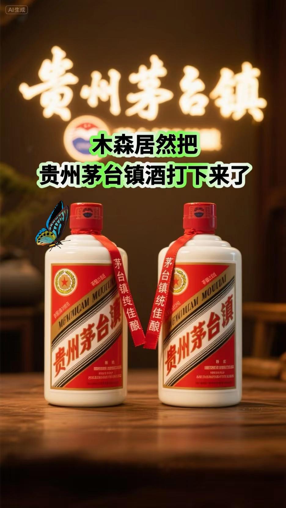 贵州茅台镇酒终于打下来了! #木森推荐 配料精选高粱、小麦,配以澄澈赤水。遵循传统工艺,端午踩曲、重阳投料,经九次蒸煮、八次发酵、七次取酒,再陈酿勾调。酒液澄澈,色泽微黄如琥珀。轻嗅,焦香、糊香交织,酱香醇厚优雅。浅尝,口感醇厚丰满,绵柔细腻,舌尖舞动着酸甜苦咸鲜的和谐奏鸣,咽下后回味悠长,空杯留香持久。 #强烈推荐 #贵州茅台镇 #酱香白酒#白酒