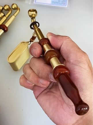 #铜烟袋锅 #下方小黄车下单