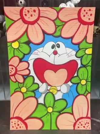 丙烯马克笔|花丛中的蓝胖子
✏️:丙烯马克笔
📒:300g粗纹水彩纸
👀:画画的北鼻
#创作者中心 #创作灵感 #丙烯马克笔#画出我的天马行空 #哆啦a梦