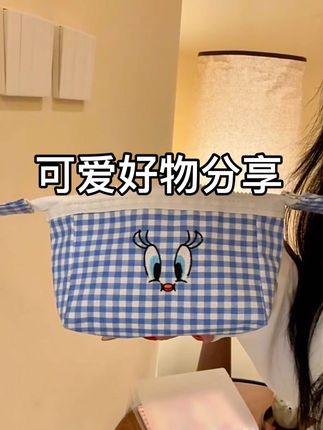 好可爱的化妆包,少女心爆棚#化妆包 #小包收纳#收纳包包 #可爱包包推荐