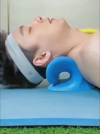 升级加强版颈部按摩枕家用舒缓颈肩压力颈部支撑指压枕 #颈椎按摩枕 #颈椎按摩 #颈椎按摩器 #颈椎枕 #按摩放松