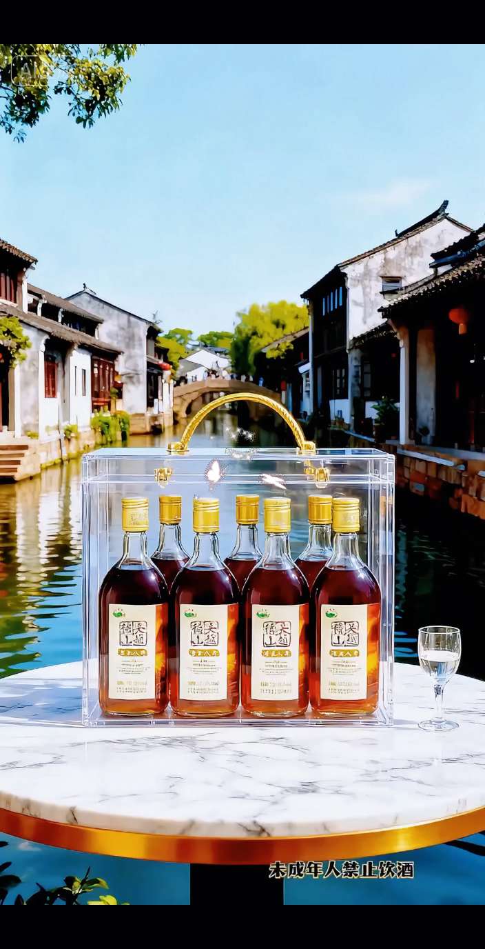 吴越稽山老黄酒,一箱六瓶,每一瓶都是一斤装。它酒精度数只有十二度,口感柔和纯正,粮食香味浓郁,自己喝或者送人都非常合适#黄酒#绍兴黄酒#花雕酒#纯粮酿造#口感纯正
