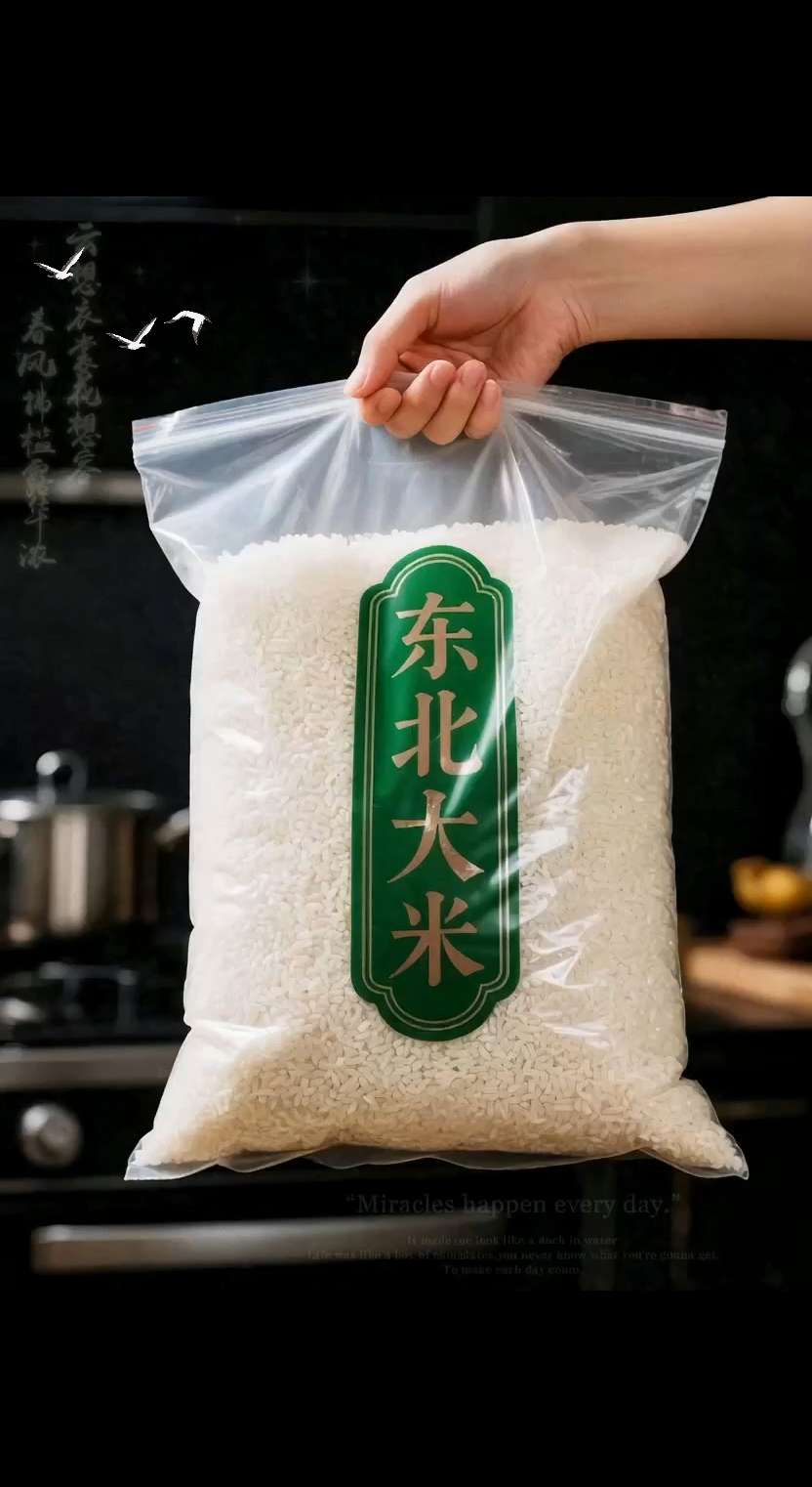 东北大米10斤装来啦!黑土地滋养出的好米,颗粒饱满莹白,淘米水都带着淡淡米香。煮好的米饭油亮Q弹,嚼着有自然回甘,冷了也不硬坨。一家三口囤一袋,早餐熬粥稠滑,晚餐焖饭喷香,连菜都能多扒两口。10斤分量刚好,新鲜耐存,这口地道东北味,上桌就知道香。#超便宜超划算 #追剧小零食 #好吃到停不下来 #我就这样吃吃吃 #光吃米就很好吃的东北大米