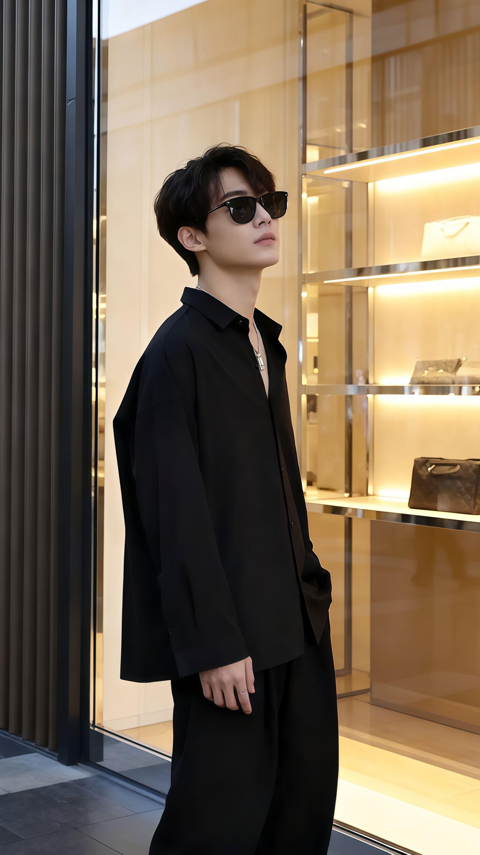 #型男穿搭 #帅气穿搭 #轻熟穿搭 #黑色系穿搭 #潮流时尚穿搭
